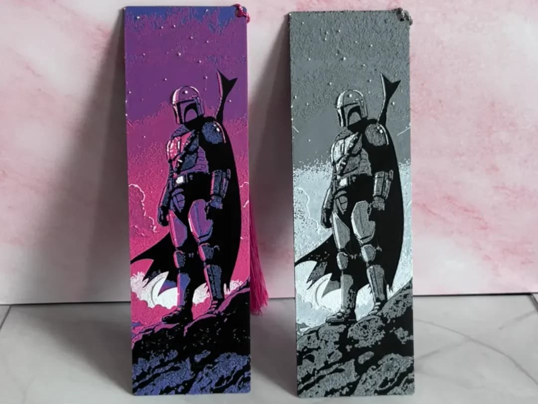 Space Bookmark by EDesign HueForge model: Space Bookmark by EDesign