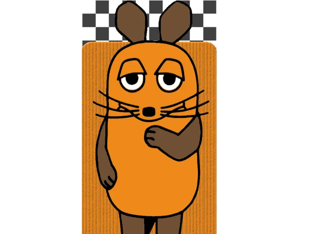 The Mouse Bookmark 50x150 mm - HueForge
