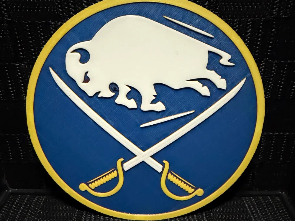 Buffalo Sabres Logo - Hueforge by JoDau HueForge model: Buffalo Sabres Logo - Hueforge by JoDau