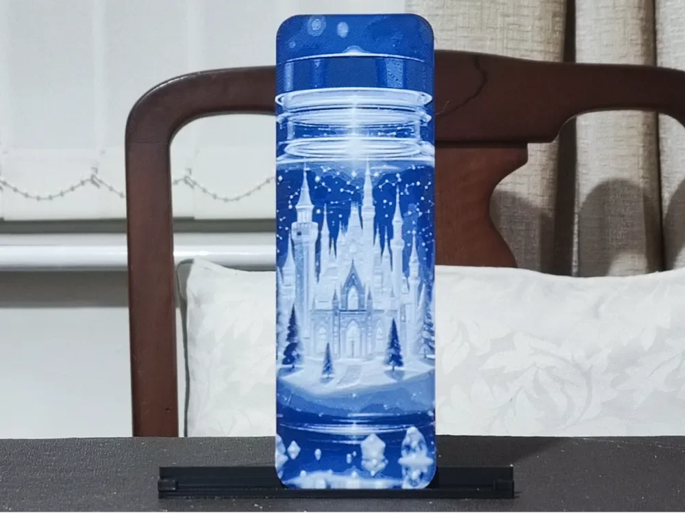Ice Castle In A Jar Bookmark - 3 Color