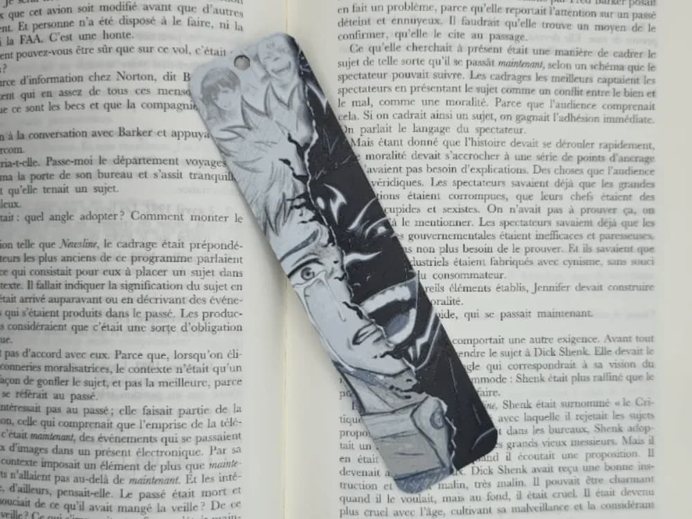Bookmark Yuji / Sukuna Jujutsu Kaisen by Kactus Fpv HueForge model: Bookmark Yuji / Sukuna Jujutsu Kaisen by Kactus Fpv