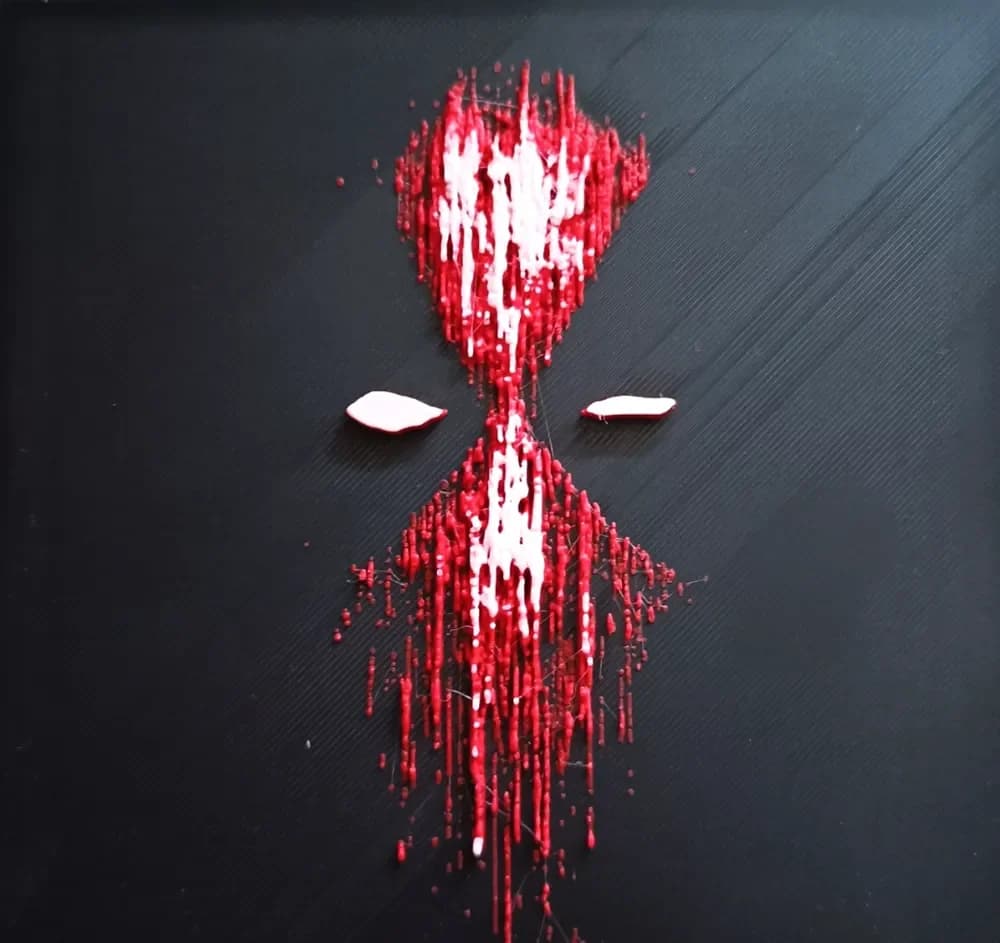 HueForge DeadPool HueForge DeadPool