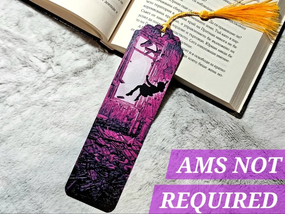 Stranger Things - Bookmark by C3D HueForge model: Stranger Things - Bookmark by C3D