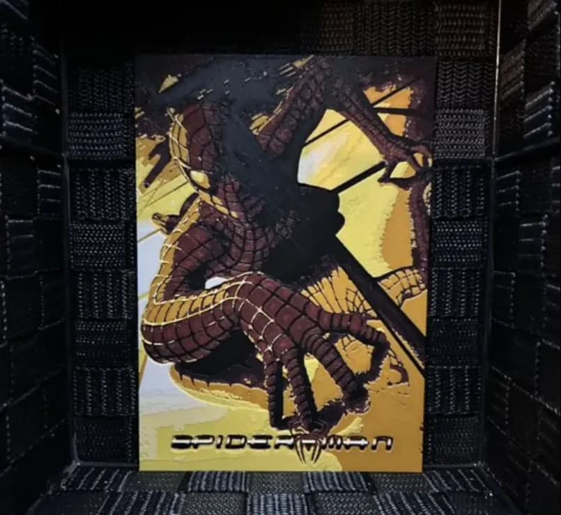 Hueforge Movie Poster - Spiderman - by JoDau HueForge model: Hueforge Movie Poster - Spiderman - by JoDau