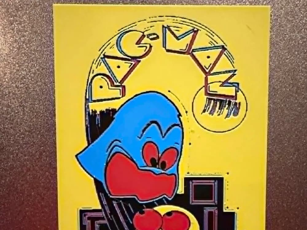Pac-Man Arcade Side Art Hueforge by IslandLooter HueForge model: Pac-Man Arcade Side Art Hueforge by IslandLooter