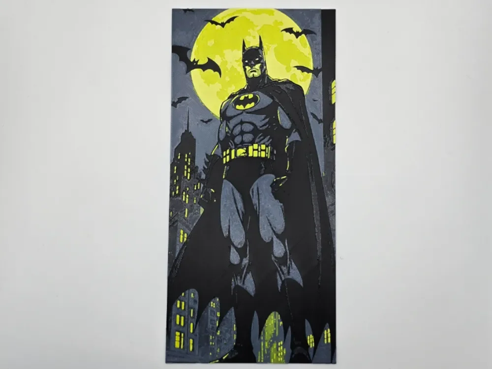 Batman by Kactus Fpv HueForge model: Batman by Kactus Fpv