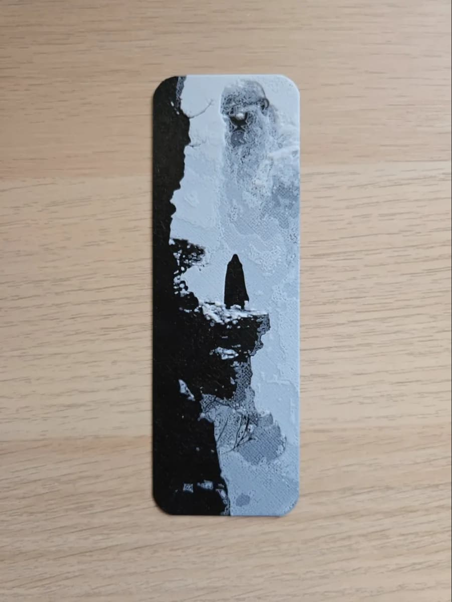 Attack On Titan Bookmark by Atrus Design HueForge model: Attack On Titan Bookmark by Atrus Design