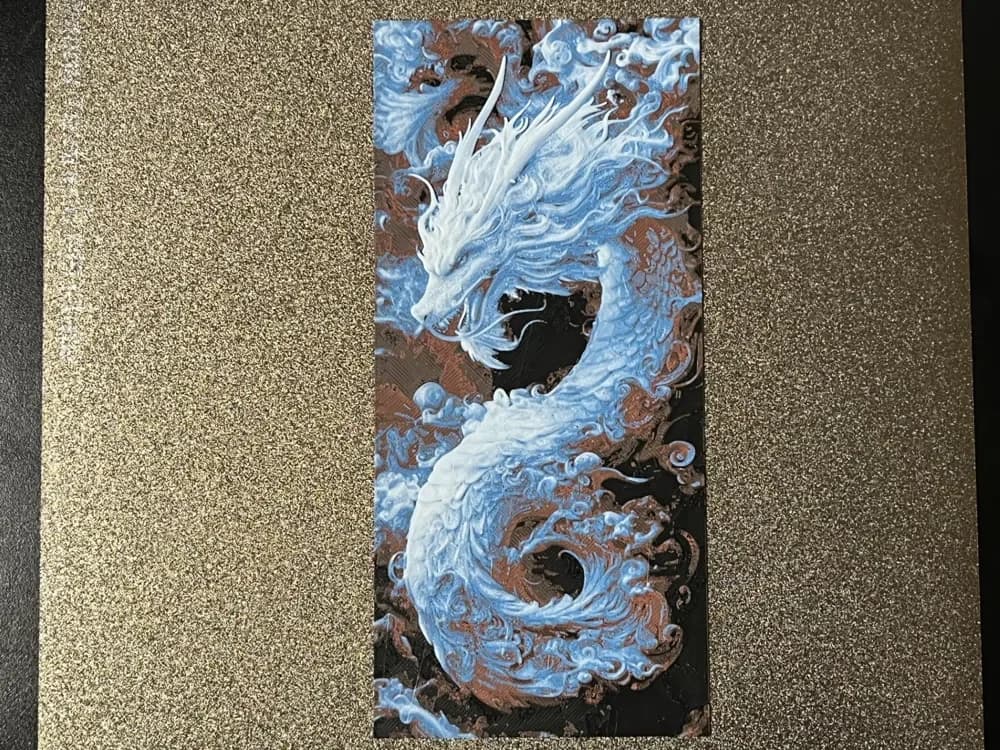 HueForge model: Eastern-style Dragon Hueforge by FantasyZ