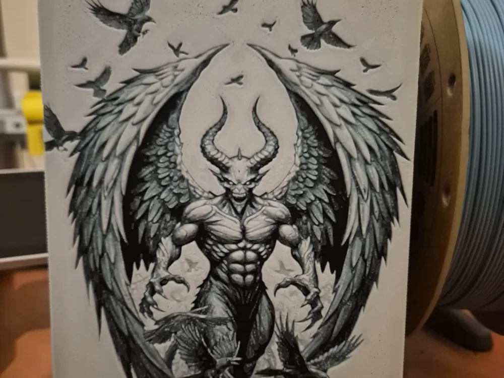 Different Wings hueforge by Buntsta HueForge model: Different Wings hueforge by Buntsta