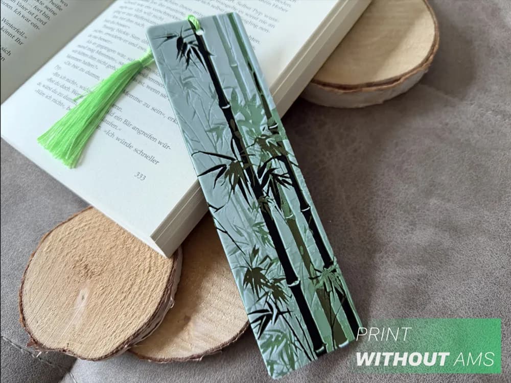 Bamboo Bookmark by Loupes HueForge model: Bamboo Bookmark by Loupes