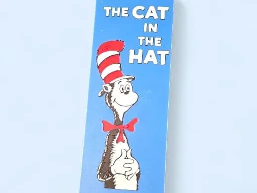 Cat in The Hat Dr. Suess 50mm x 150mm Bookmark by MythicHue's HueForge model: Cat in The Hat Dr. Suess 50mm x 150mm Bookmark by MythicHue's