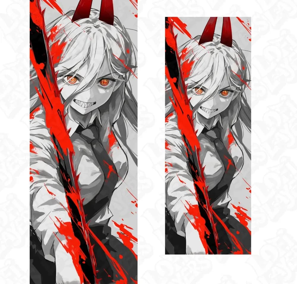 Power (Chainsaw man) Fan art bookmark Power (Chainsaw man) Fan art bookmark
