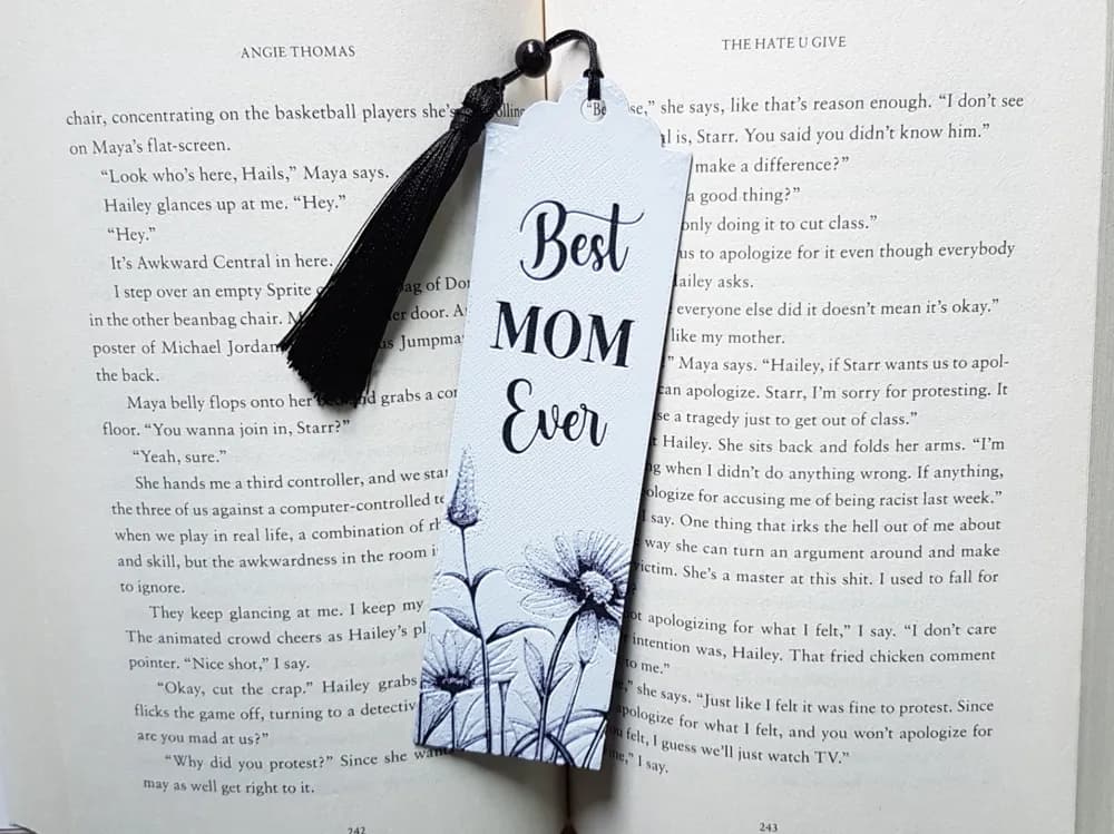 Bookmark, Mother's day, Best Mom Ever Bookmark, Mother's day, Best Mom Ever