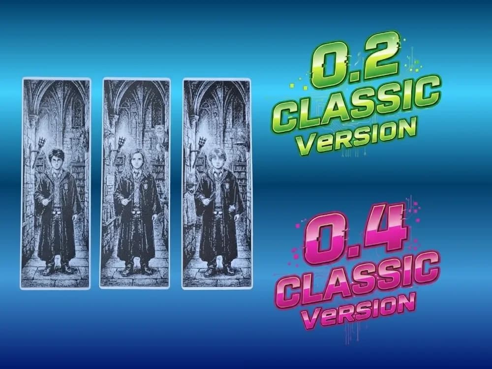 Inspire Collection Harry Potter Heroes Bookmark by Atrus Design HueForge model: Inspire Collection Harry Potter Heroes Bookmark by Atrus Design