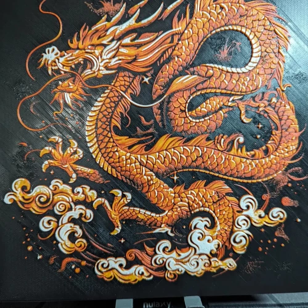 Chinese Dragon Hueforge by the_bearded_jedi HueForge model: Chinese Dragon Hueforge by the_bearded_jedi