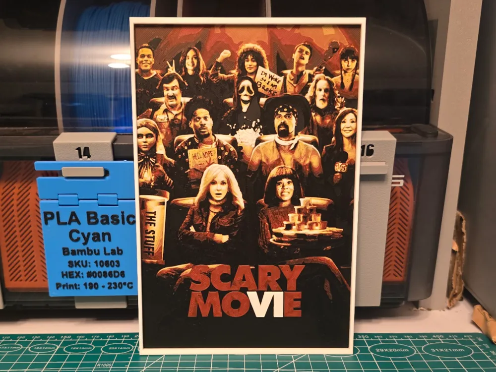 Scary Movie 6 Movie Poster - Hueforge Art Scary Movie 6 Movie Poster - Hueforge Art