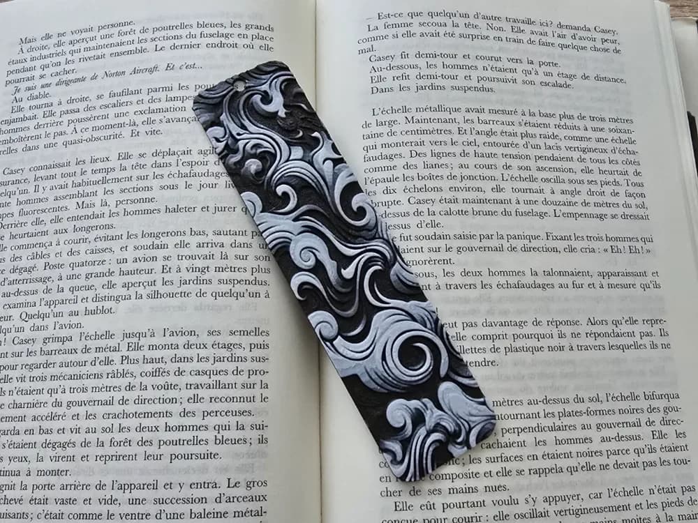 Bookmark Smoke by Kactus Fpv HueForge model: Bookmark Smoke by Kactus Fpv