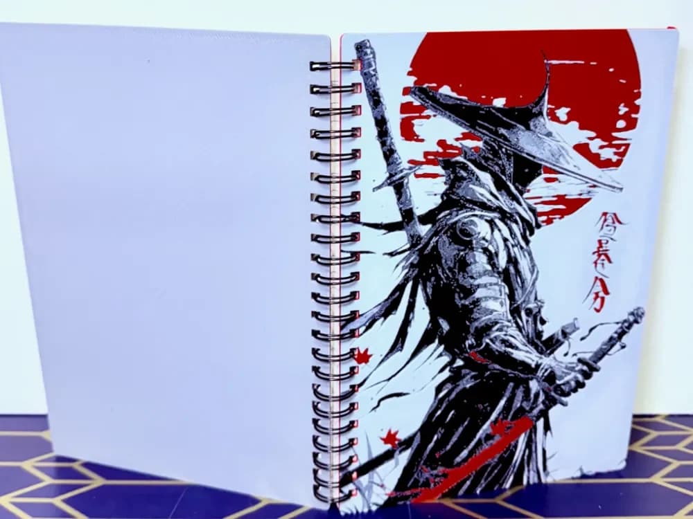 Samurai Spirit Hueforge Notebook Samurai Spirit Hueforge Notebook