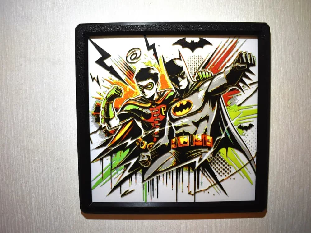 Batman and robin Hueforge by Chris B HueForge model: Batman and robin Hueforge by Chris B