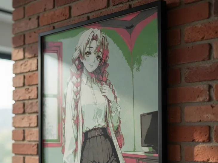Mitsuri Kanjori - Love Hashira - 3D Art Mitsuri Kanjori - Love Hashira - 3D Art