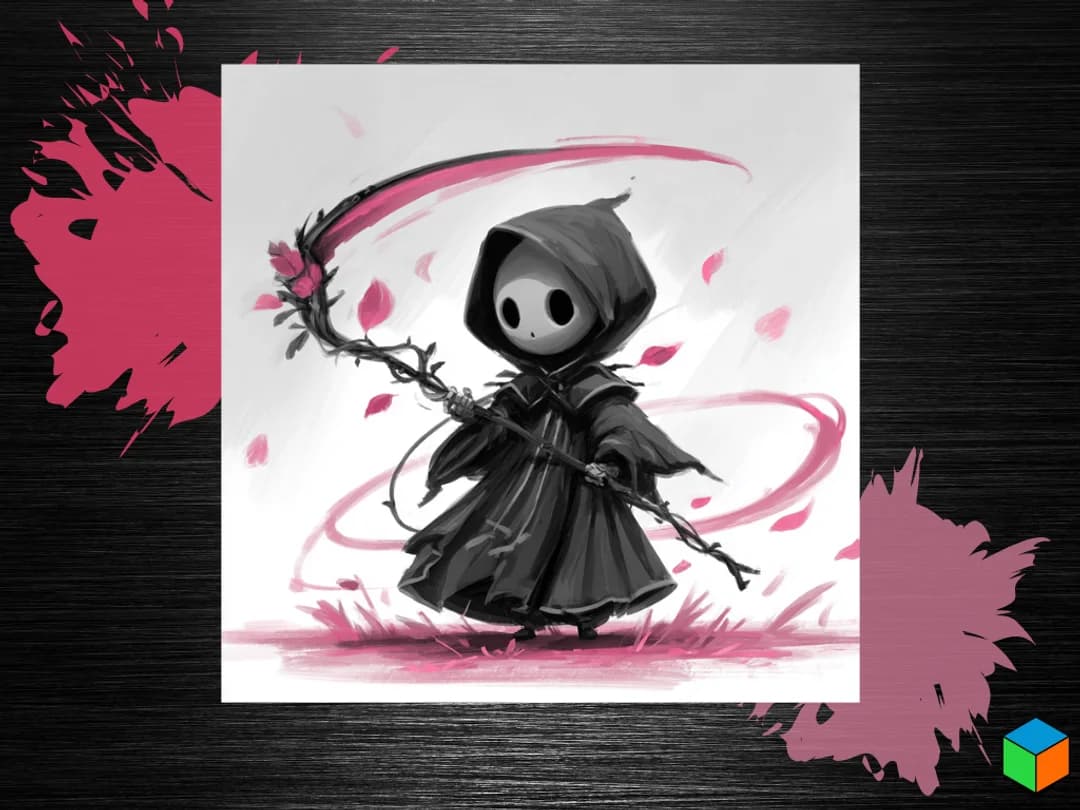 🌸💀 New Exclusive Drop — The Bloom Reaper 💀🌸 by 3D Prints By Vic HueForge model: 🌸💀 New Exclusive Drop — The Bloom Reaper 💀🌸 by 3D Prints By Vic