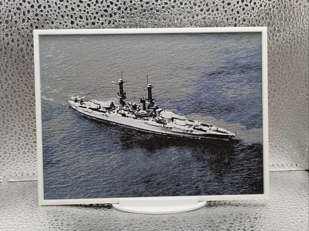 USS Idaho (BB-42) – Hueforge by Borishotch Industries HueForge model: USS Idaho (BB-42) – Hueforge by Borishotch Industries