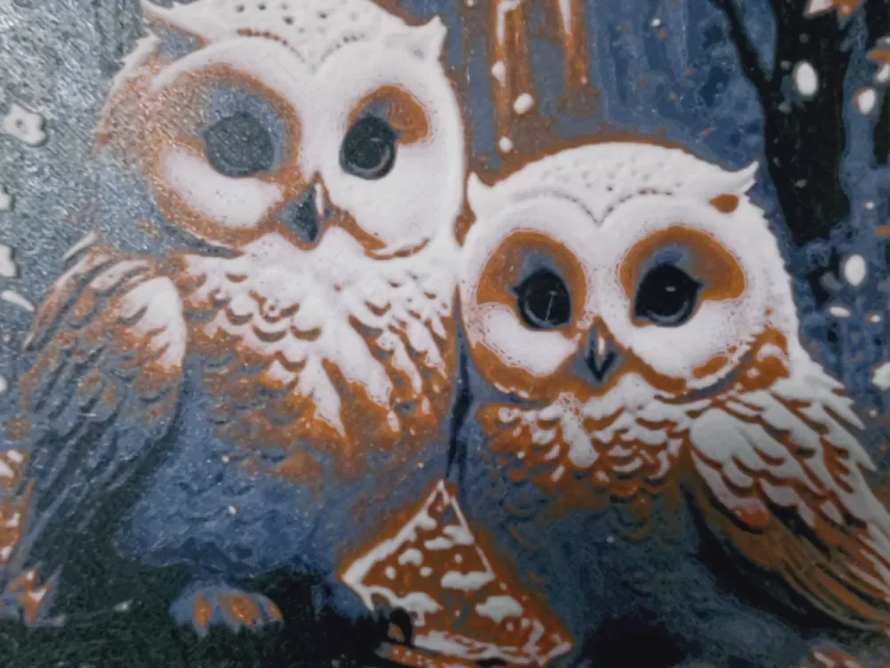 HueForge model: Owl IV by Asgar3D