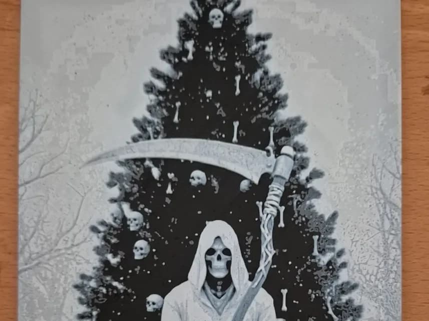merry deathmas hueforge by Buntsta HueForge model: merry deathmas hueforge by Buntsta