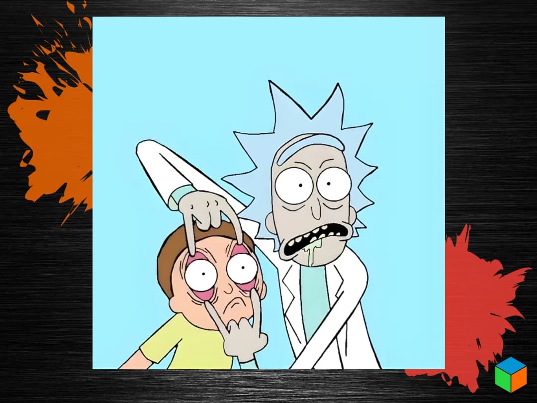 🛸 Rick and Morty by 3D Prints By Vic HueForge model: 🛸 Rick and Morty by 3D Prints By Vic