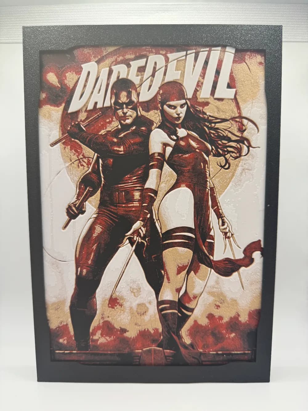 Daredevil Issue #600 - Comic Cover Hueforge by Canadian Gamer HueForge model: Daredevil Issue #600 - Comic Cover Hueforge by Canadian Gamer