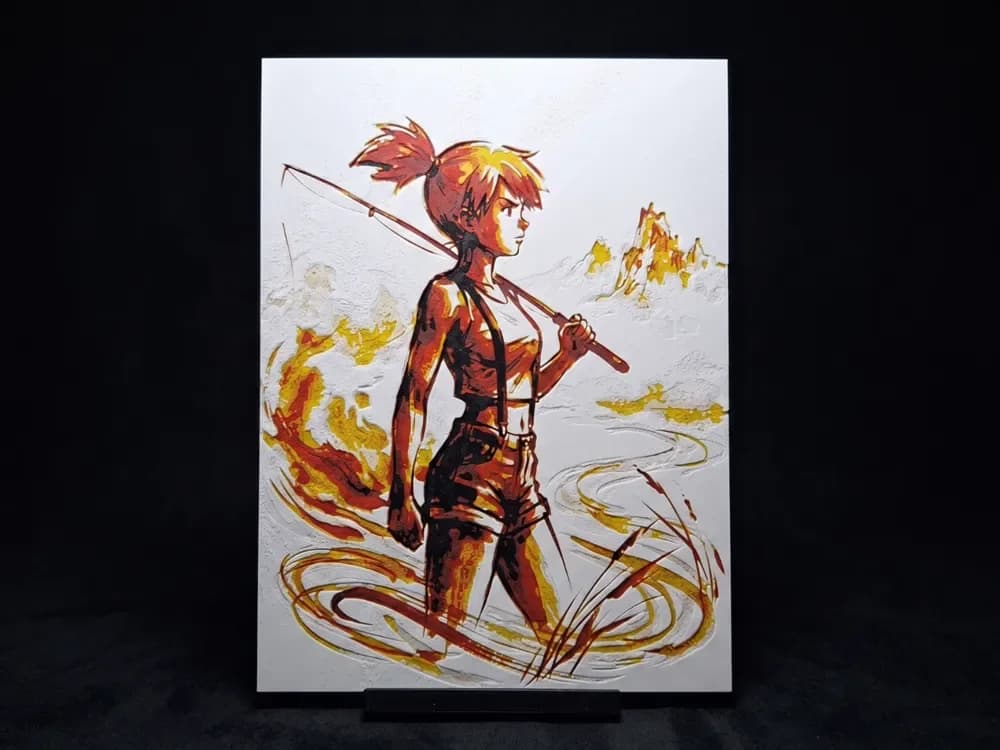 Misty Portrait - Hueforge Wall Art Misty Portrait - Hueforge Wall Art