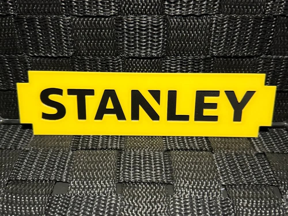 Stanley Logo - Hueforge by JoDau HueForge model: Stanley Logo - Hueforge by JoDau