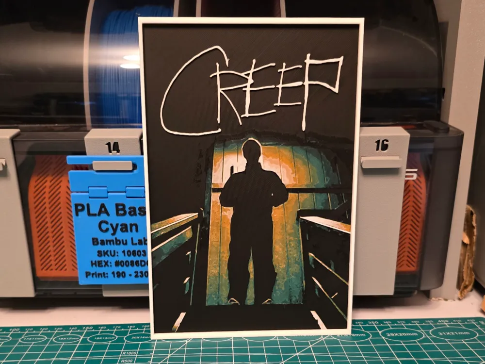 Creep Movie Poster - Hueforge Art Creep Movie Poster - Hueforge Art