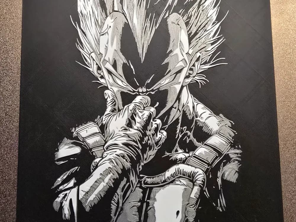 Dragon Ball Z - Vegeta Hueforge Dragon Ball Z - Vegeta Hueforge