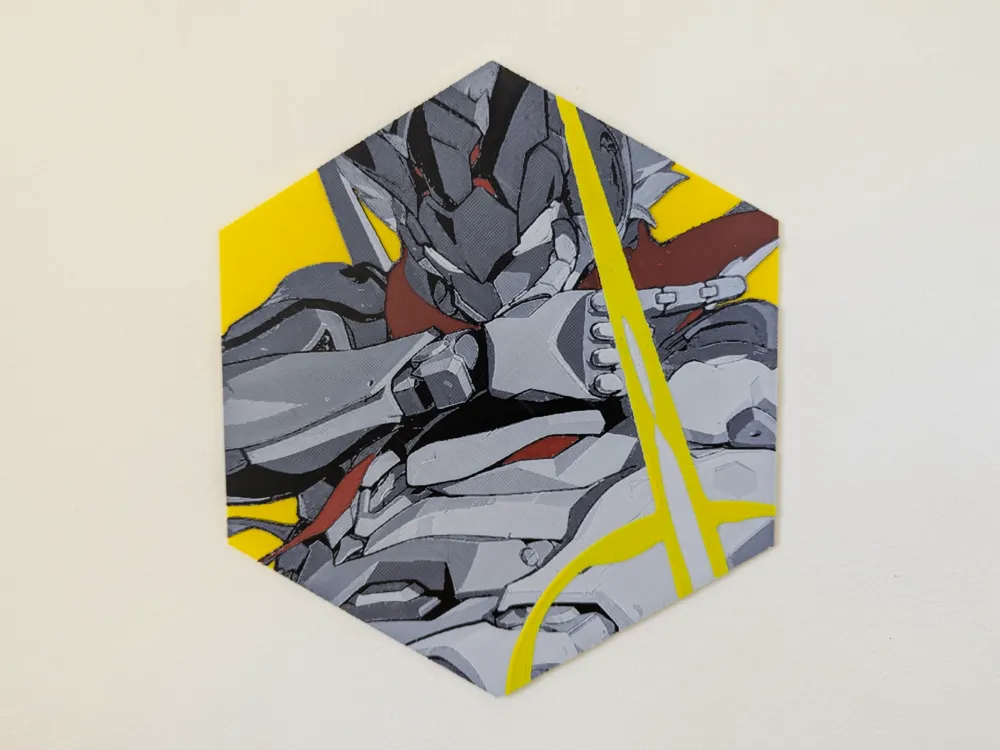 Starlight Billy 比利 Hueforge - Zenless Zone Zero绝区零 by Razel HueForge model: Starlight Billy 比利 Hueforge - Zenless Zone Zero绝区零 by Razel