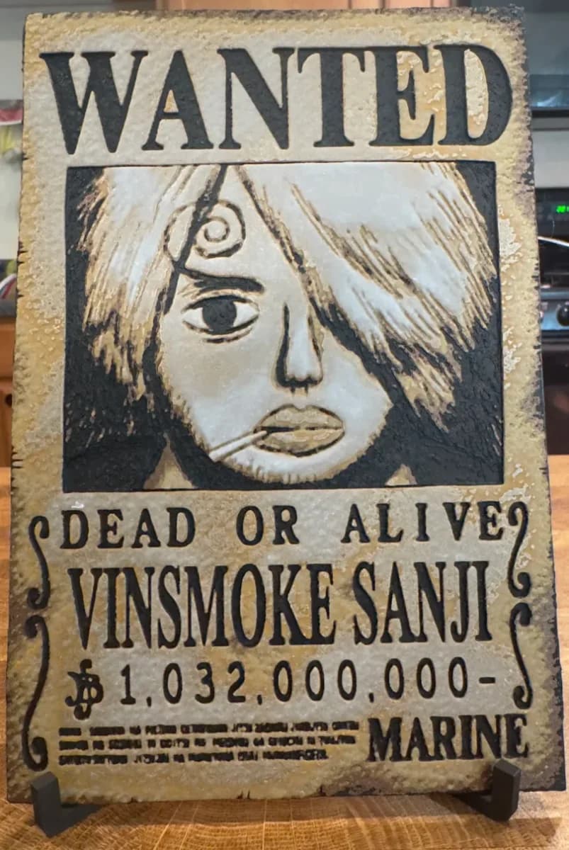 One Piece - Sanji (Meme Variant) Wanted Poster One Piece - Sanji (Meme Variant) Wanted Poster