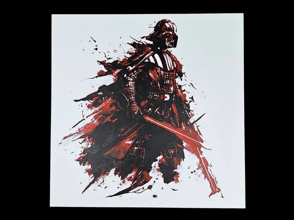 Darth Vader - Star Wars Hueforge by BusyKikiBee HueForge model: Darth Vader - Star Wars Hueforge by BusyKikiBee