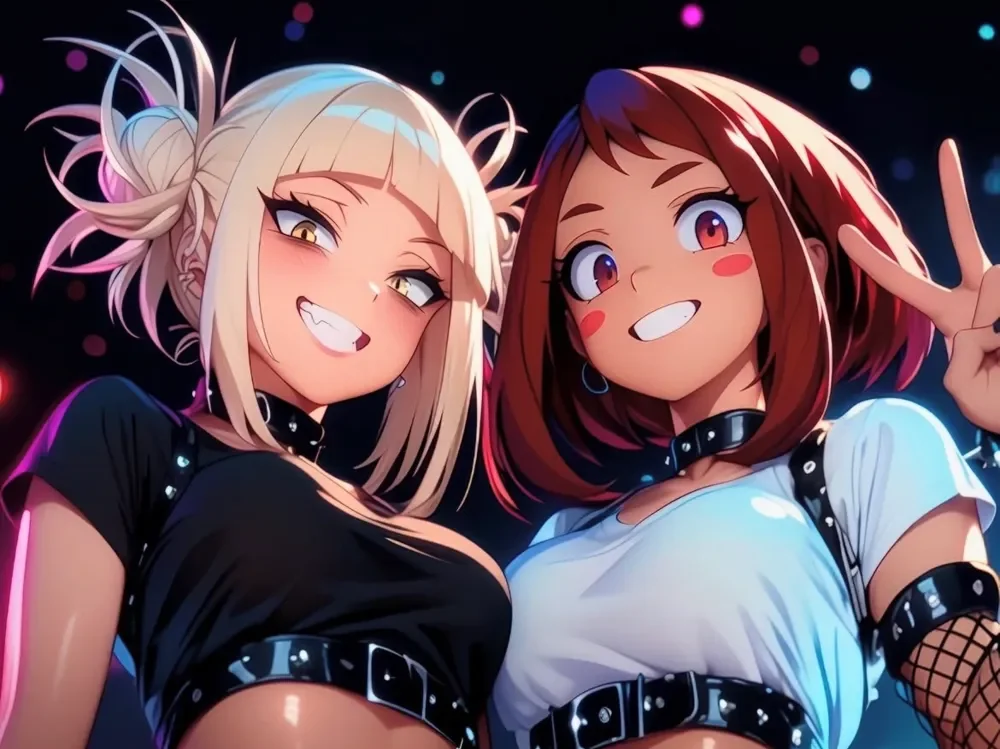 Party Girls Hueforge by Advancedtechworldwide HueForge model: Party Girls Hueforge by Advancedtechworldwide