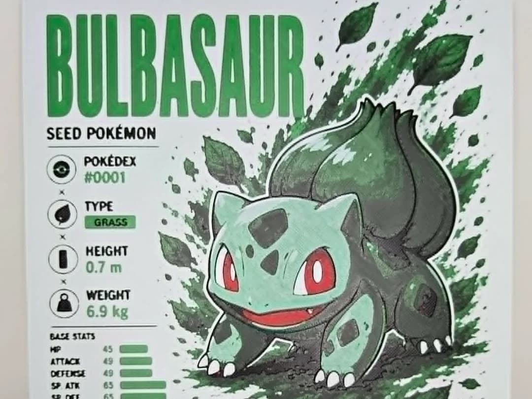 Bulbasaur Infographic Hueforge Bulbasaur Infographic Hueforge