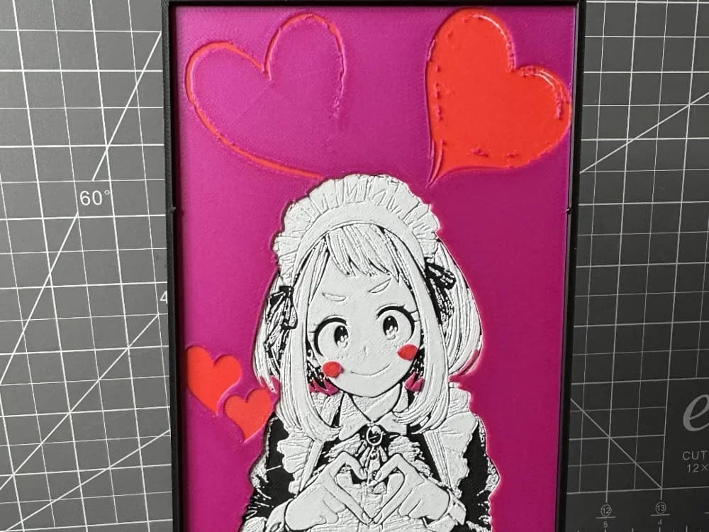 Hueforge of Ochaco from My Hero Academia