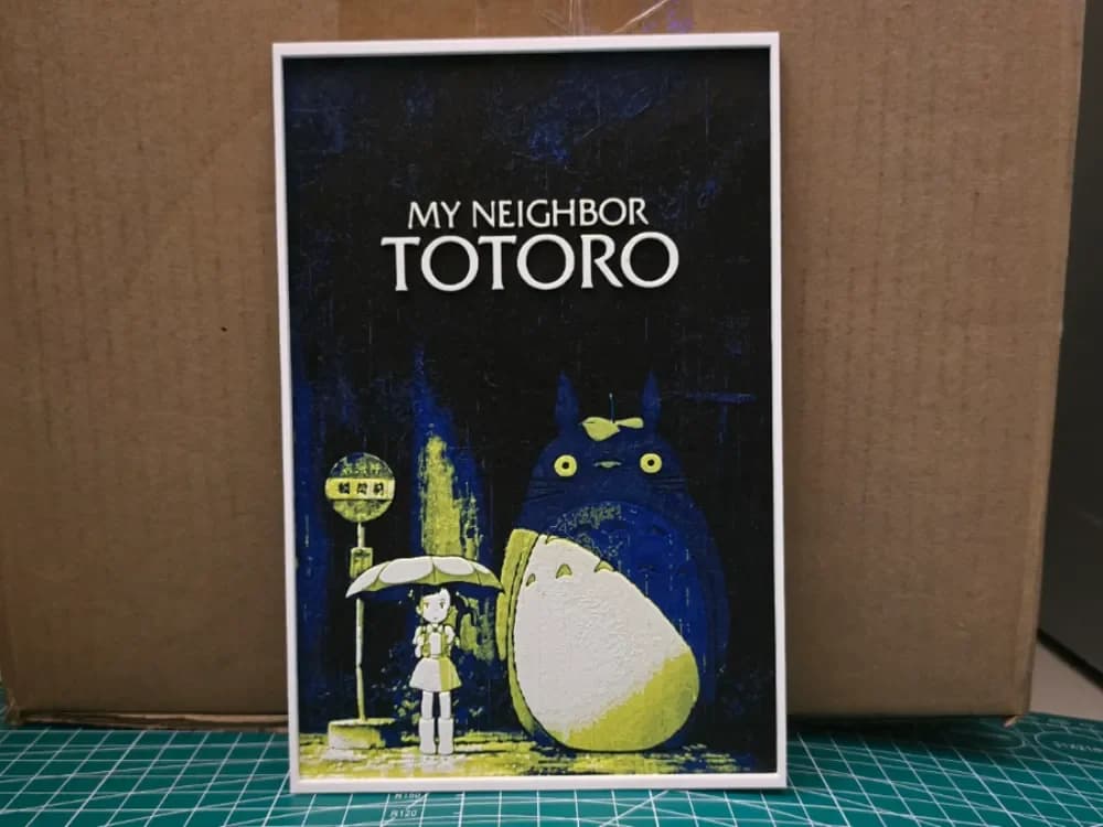 My Neighbor Totoro Poster V2 - Hueforge Art