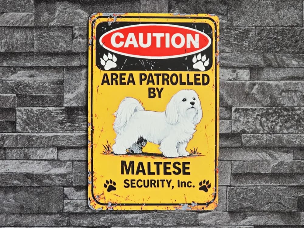 Hueforge CAUTION Maltese Hueforge CAUTION Maltese
