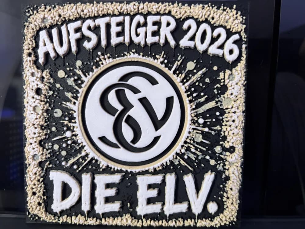SV Elversberg Promoted 2026 Graffiti Hueforge SV Elversberg Promoted 2026 Graffiti Hueforge