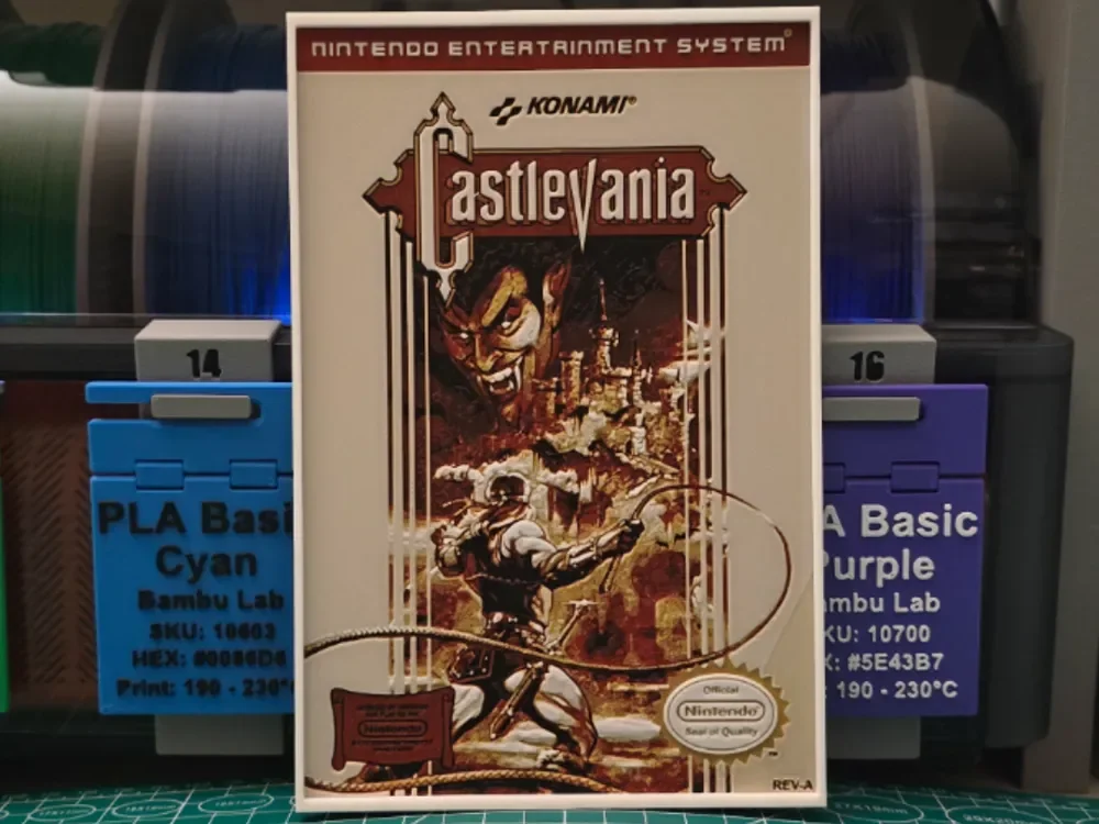 Castlevania Poster - Hueforge Art Castlevania Poster - Hueforge Art