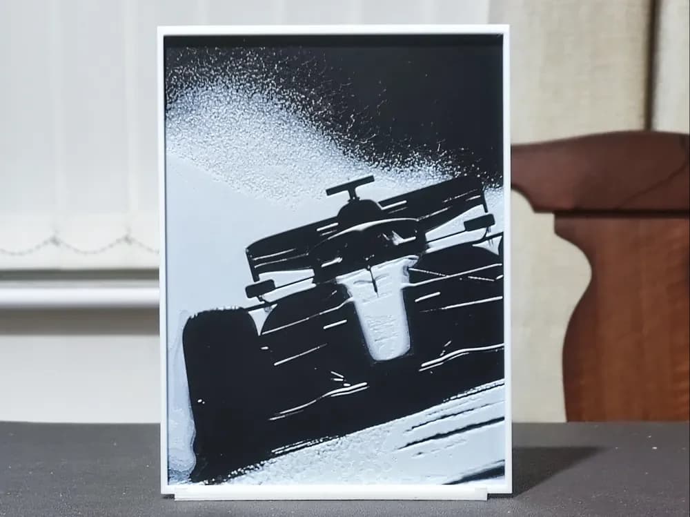 Formula 1 - HueForge 2-Color by BoDad HueForge model: Formula 1 - HueForge 2-Color by BoDad