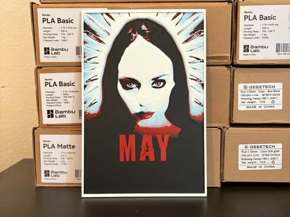 May Hueforge by Estiv HueForge model: May Hueforge by Estiv