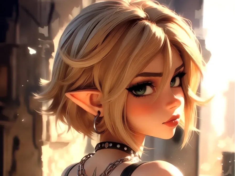 Elf in the Sun Hueforge by Advancedtechworldwide HueForge model: Elf in the Sun Hueforge by Advancedtechworldwide