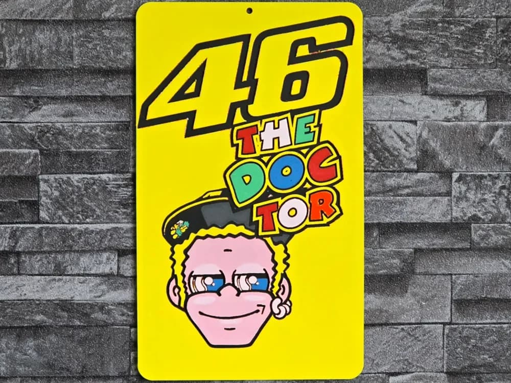 HueForge model: Hueforge 46 THE DOCTOR Valentino Rossi by StefBull85