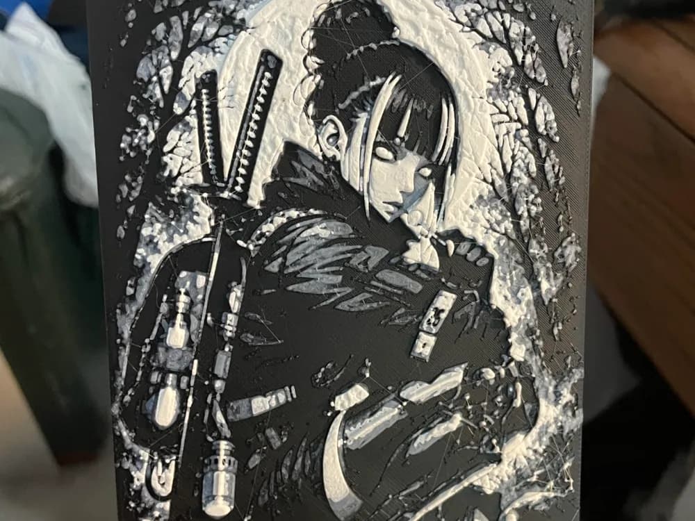 Cyber Punk Samurai Woman Cyber Punk Samurai Woman
