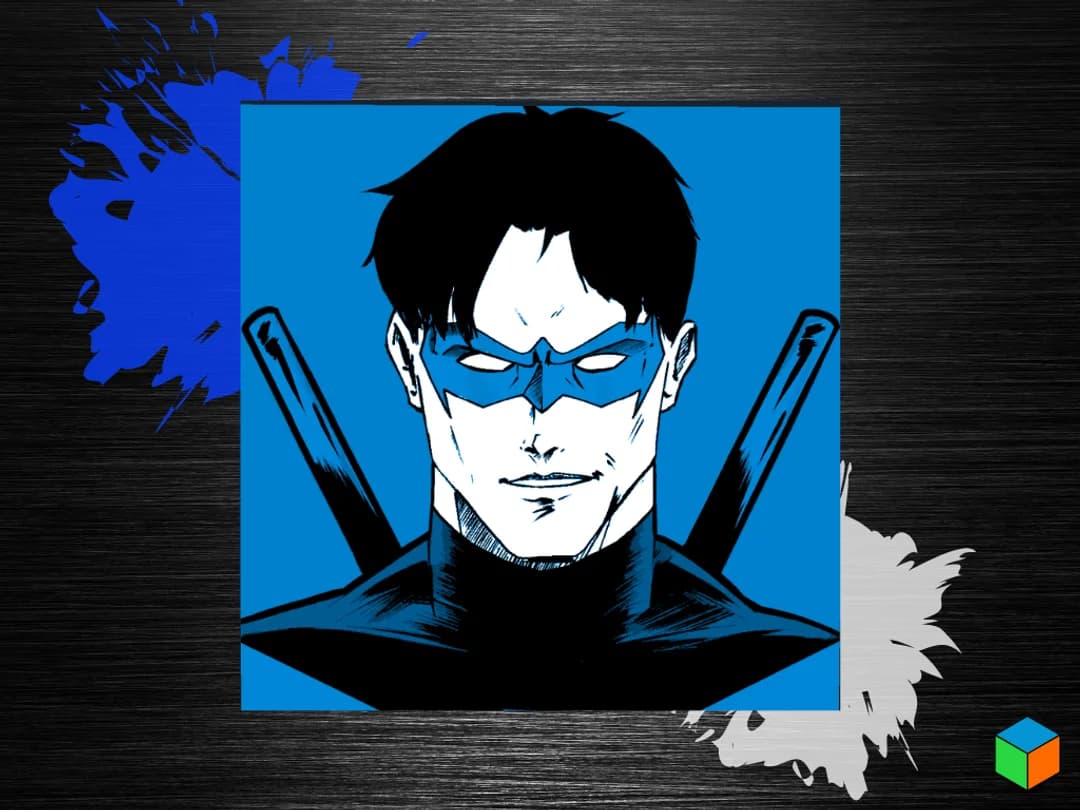 Nightwing in Three Colors — DC Drop Finale Nightwing in Three Colors — DC Drop Finale
